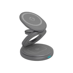 Підставка для зарядки Raidsonic IB-SH101-CH 3 в 1 магнітна складна (4250078174325)