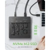 Дуплікатор Raidsonic IB-4013MCL-C4 для M.2 NVMe SSD 4 слоти 1:3 USB4 (4250078174868)