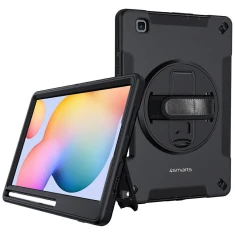 Чехол 4smarts Rugged Case Grip для Samsung Galaxy Tab S6 Lite Black (467846)