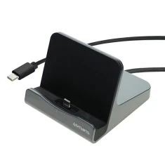 Док-станція 4smarts VoltDock USB-C 60W для планшетів Gunmetal (462261)
