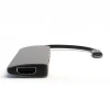 Хаб 4smarts 6в1 DeX Function 2xUSB-A 3.0/USB-C/HDMI/SD/MicroSD Grey (468782)