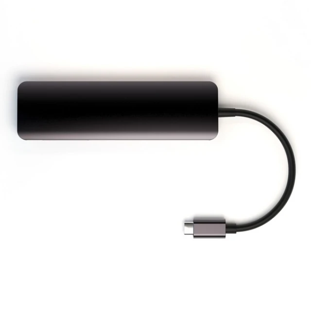 Хаб 4smarts 6в1 DeX Function 2xUSB-A 3.0/USB-C/HDMI/SD/MicroSD Grey (468782)
