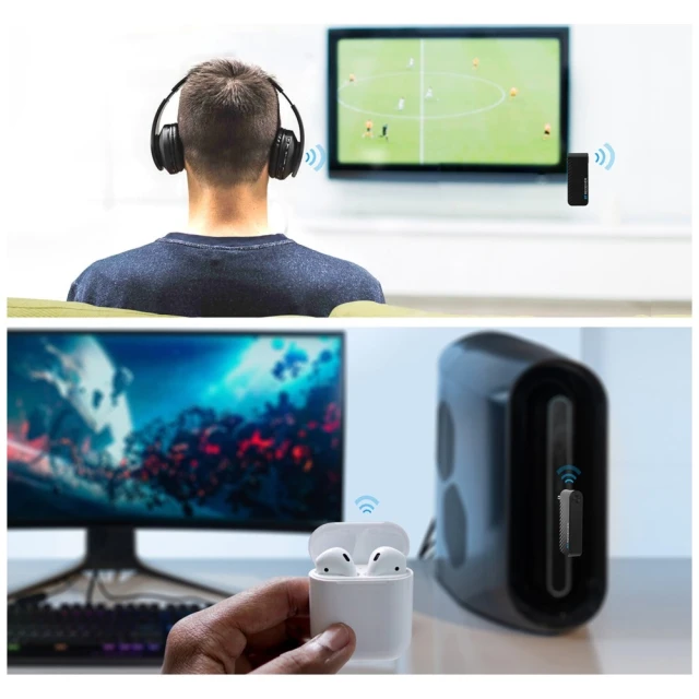 Трансмиттер Bluetooth 4smarts B9 Black (465609)