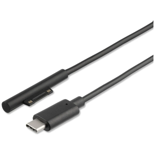 Кабель 4smarts Connect Cable USB-C 5A 1m для Microsoft Surface Black (468683)