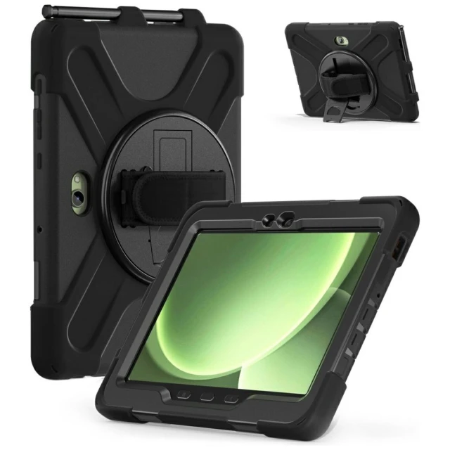Чохол 4smarts Rugged Case Grip для Samsung Galaxy Tab Active Pro / Active4 Pro / Active5 Pro Black (540223)