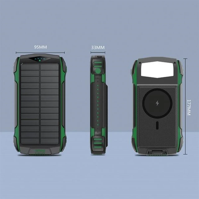 Павербанк 4smarts TitanPack Rugged UltiMag 20000mAh Green (540244)