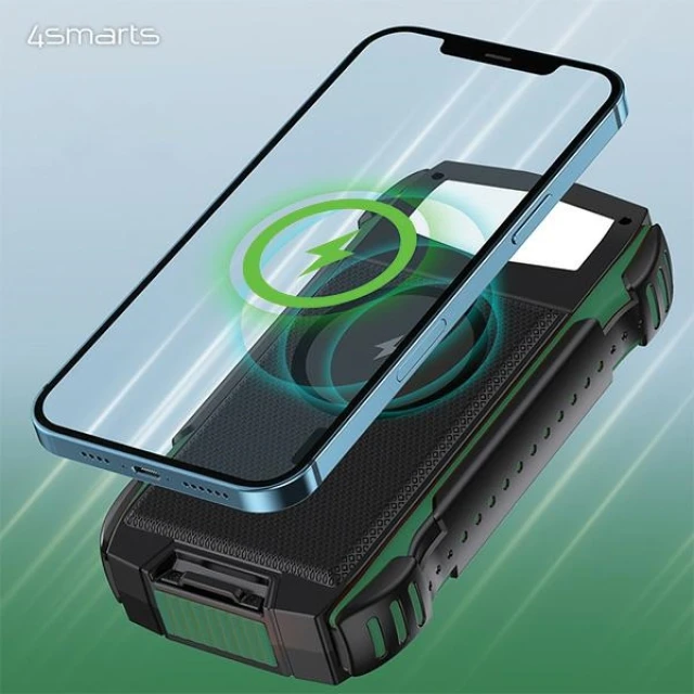 Павербанк 4smarts TitanPack Rugged UltiMag 20000mAh Green (540244)