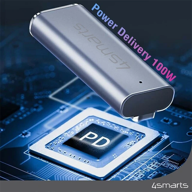Адаптер 4smarts USB-C PD 100W MagSafe 2 (540466)