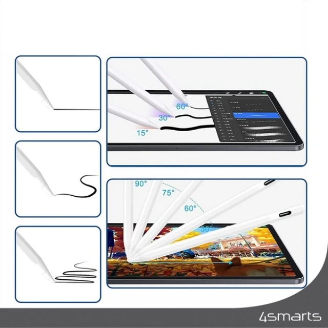 Стилус 4smarts Active Stylus Pen Pencil Pro 3 White (540565)