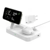 Бездротова зарядка 4smarts Trident 2в1 + USB-C + мережевий зарядний пристрій 30W White (540998)