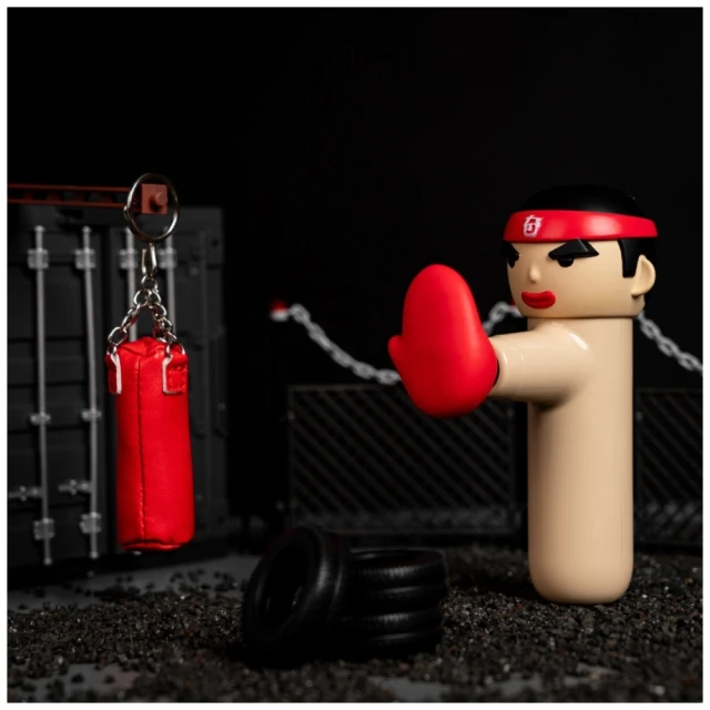 Міні масажний пістолет 4smarts ACECOOL KungFu Boxer Beige (G200002)