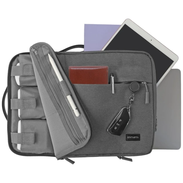 Сумка для ноутбука 4smarts AirCushion Multi Sleeve 15'' Grey (541072)