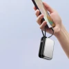 Powerbank 4smarts Pocket 10000mAh 30W з вбудованим кабелем USB-C 15cm Silver (541085)