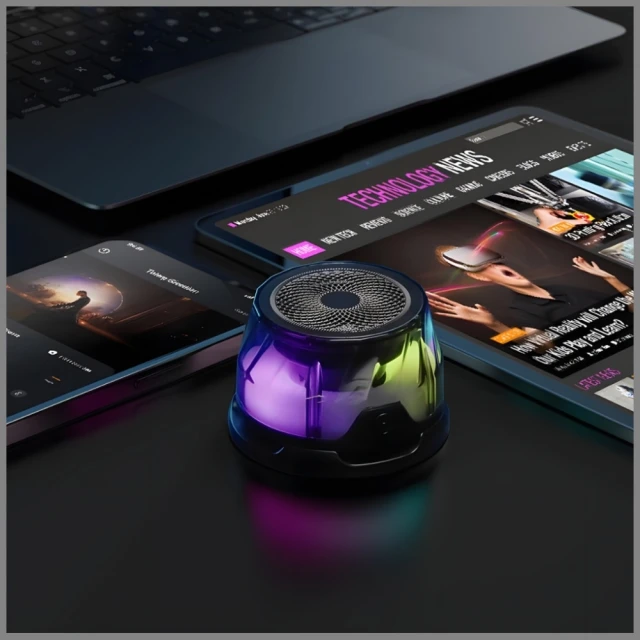 Колонка Bluetooth 4smarts Sound Charge сумісна з MagSafe Black (541365)