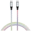 Кабель 4smarts USB-C 60W 1.5m RGB (541440)