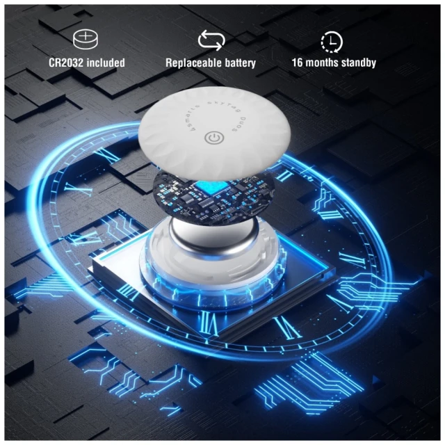 Локалізатор 4smarts SkyTag Duos White (4 pack) (541717)