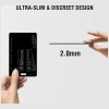 Локалізатор 4smarts SkyTag Card Duos ReCharge Black (541718)