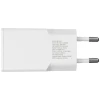 Зарядний пристрій 4smarts FlatPlug Slim Dual 30W GaN 2xUSB-C White (541743)