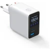 Зарядное устройство 4smarts GaN Flex Screen AI 100W 2xUSB-C + USB-A White (547100)