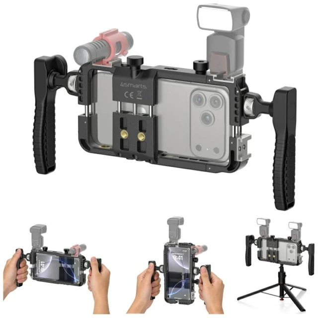 Комплект для відеозйомки 4smarts Universal Video Kit Black (541823)