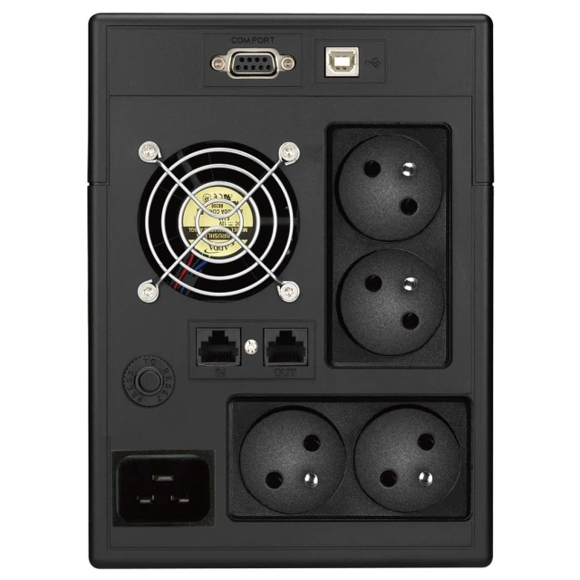 Джерело безперебійного живлення Power Walker LINE-IN VI 3000 SCL FR 3000 VA 4 розетки USB LCD (4260074982237)