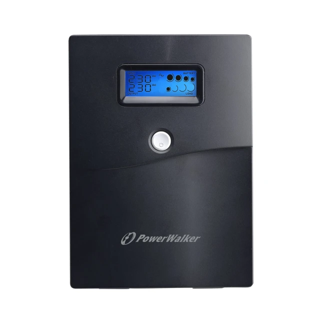 Джерело безперебійного живлення Power Walker LINE-IN VI 3000 SCL FR 3000 VA 4 розетки USB LCD (4260074982237)