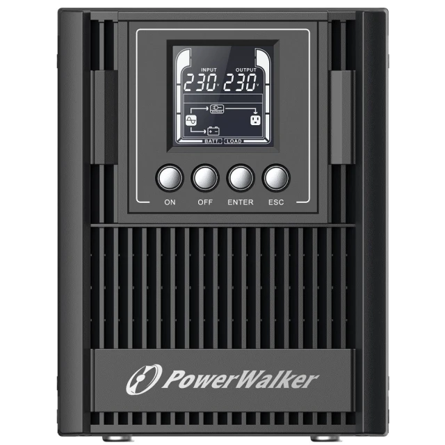 Джерело безперебійного живлення Power Walker ON-LINE VFI 1000 AT FR 1000 VA 3 розетки USB LCD EPO (4260074982480)