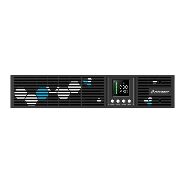 Джерело безперебійного живлення Power Walker LINE-IN VI 2000 RLP 2000 VA 8 розеток IEC C13 USB LCD 2U (4260074983791)