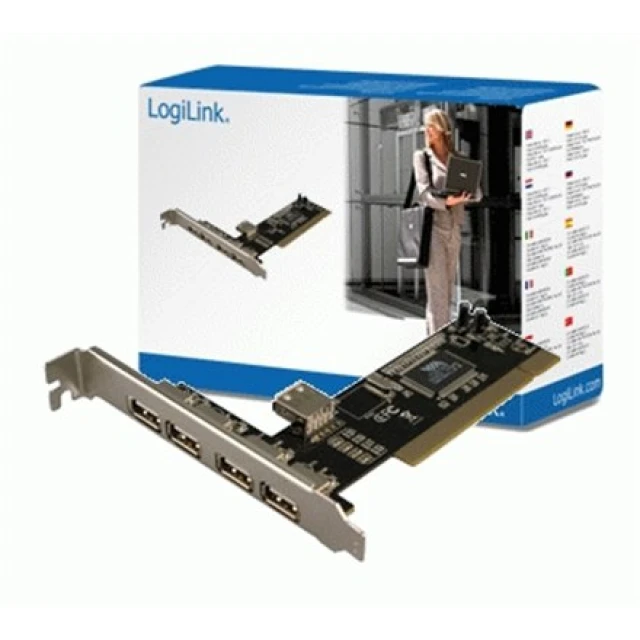 Плата розширення LogiLink PCI USB 2.0 5 портів (4260113563526)