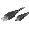 Кабель LogiLink USB-A на Mini-USB B 1,8 м Black (4260113564158)