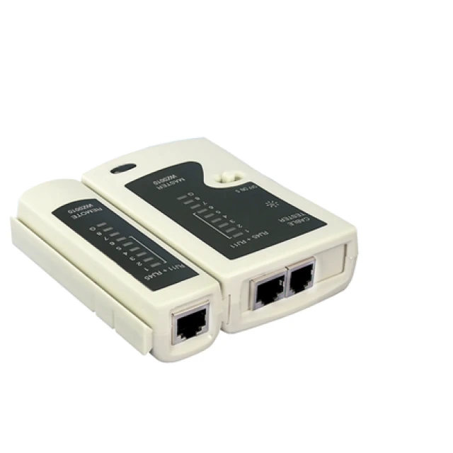 Тестер кабелю LogiLink RJ11/RJ12/RJ45 з віддаленим модулем (4260113564226)