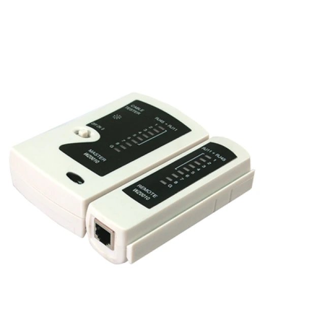 Тестер кабелю LogiLink RJ11/RJ12/RJ45 з віддаленим модулем (4260113564226)