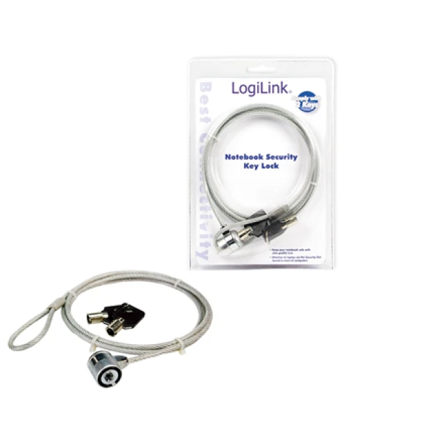 Блокіратор безпеки для ноутбука LogiLink 1,5 м (4260113565353)