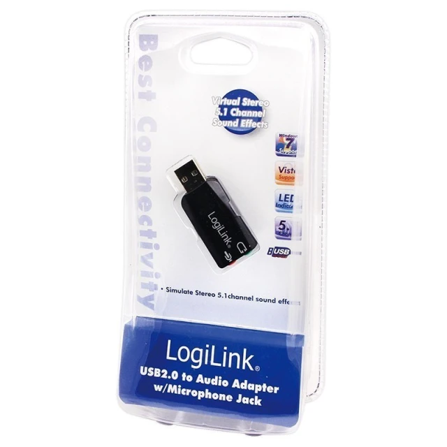 Звукова карта LogiLink USB 5.1 (4260113566183)