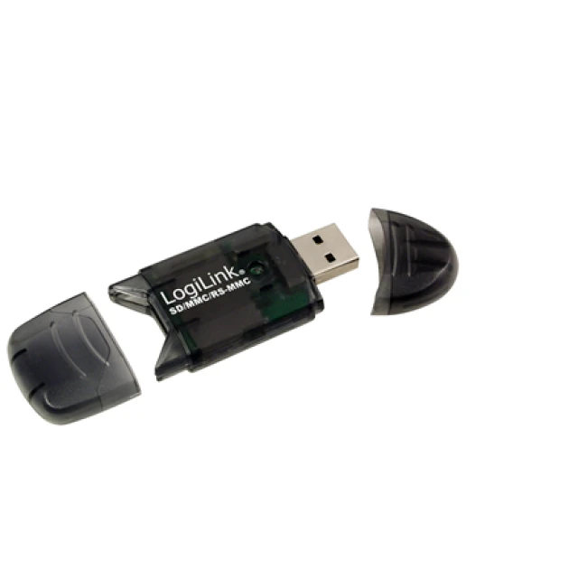 Картридер LogiLink USB 2.0 для MMC RS-MMC SD SDHC (4260113566916)