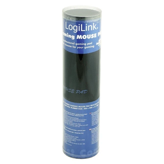 Килимок для миші LogiLink ID0017 ігровий XXL 400x300x3 мм Black (4260113567913)