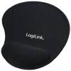 Килимок для миші LogiLink ID0027 з гелевою підтримкою під зап'ястя Black (4260113569306)