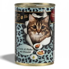 Консерва для котів O'Canis з куркою та лососем 400 г (4260118926319)