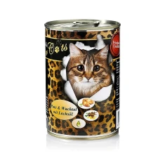 Консерва для котів O'Canis з індичкою, перепілкою та лососем 400 г (4260118926326)
