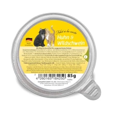 Вологий корм для котів GranataPet Filet a la carte з куркою та диким кабаном 85 г (4260165184250)