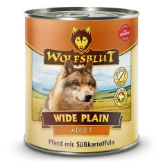 Сухий корм для собак WOLFSBLUT Wide Plain Adult з кониною та бататом 800 г (4260603783182)