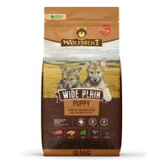 Сухий корм для цуценят WOLFSBLUT Wide Plain Puppy з кониною та солодкою картоплею 12,5 кг (4260603784912)