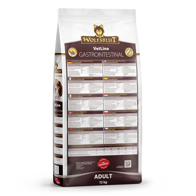 Ветеринарна дієта для собак WOLFSBLUT VetLine Gastrointestinal 12 кг (4260603786558)