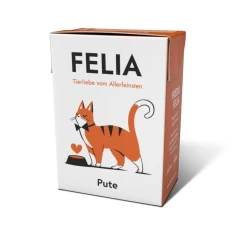 Вологий корм для котів Fred & Felia з індичкою 200 г (4260683140509)