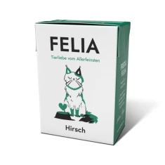 Вологий корм для котів Fred & Felia з олениною 195 г (4260683141858)