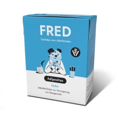 Ветеринарна дієта для собак Fred & Felia VET при ожирінні з куркою 390 г (4260683142831)