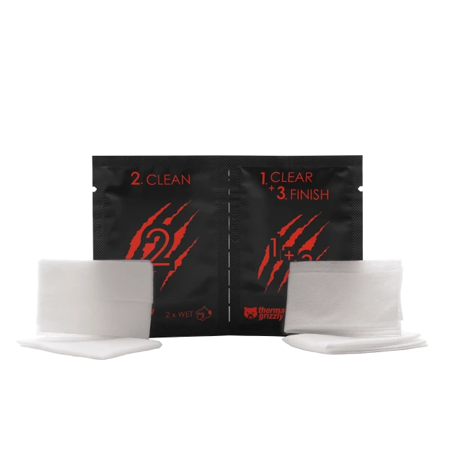 Серветки для очищення Thermal Grizzly Cleaning Wipes (4260711991042)
