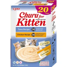 Ласощі для кошенят INABA Churu Kitten Variety 20 шт x 14 г (4262365731395)