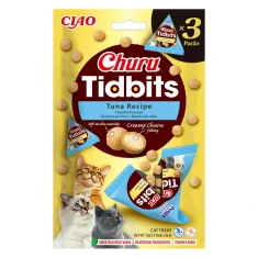 Ласощі для котів INABA Churu Tidbits з тунцем 3 шт x 12 г (4262365731890)