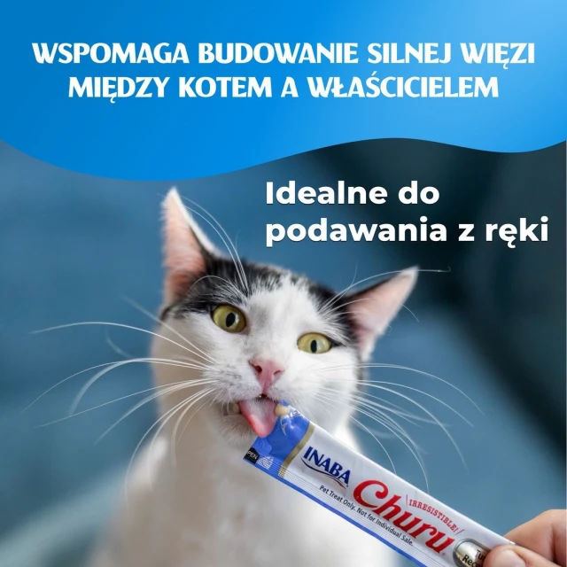 Ласощі для котів INABA Churu з тунцем 80 шт x 14 г (4262365732187)